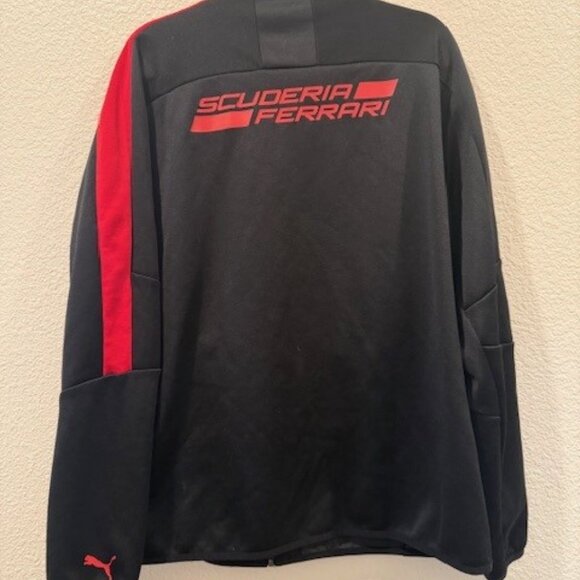 Mens Puma track jacket Ferrari (L) - Picture 4 of 4